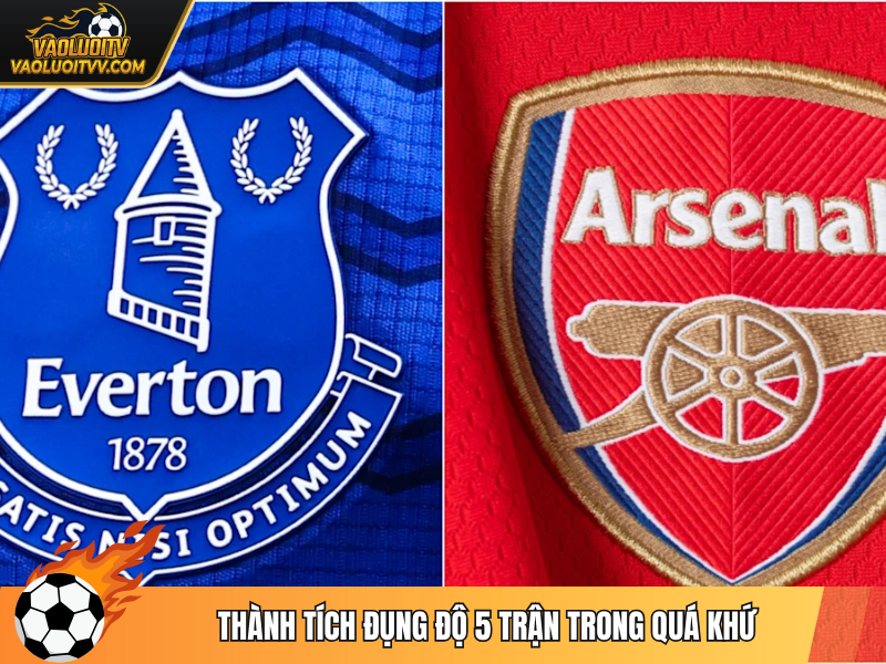 Thành tích đụng độ 5 trận trong quá khứ